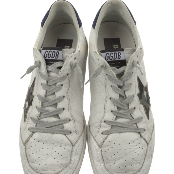 Golden Goose Men's White `ball Star` Sneakers - Picture 3 of 5
